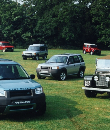 Freelander with other Land rover models