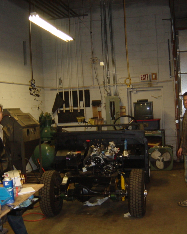 Land-Rover-Series-IIA-Day-53-Carb-Rebuilt-Bulkhead-Installed-26