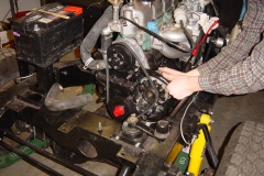 Land-Rover-Series-IIA-Day-53-Carb-Rebuilt-Bulkhead-Installed-33