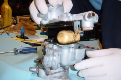 Land-Rover-Series-IIA-Day-53-Carb-Rebuilt-Bulkhead-Installed-6