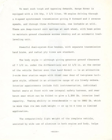 1971_Range_Rover_Press_Release_3