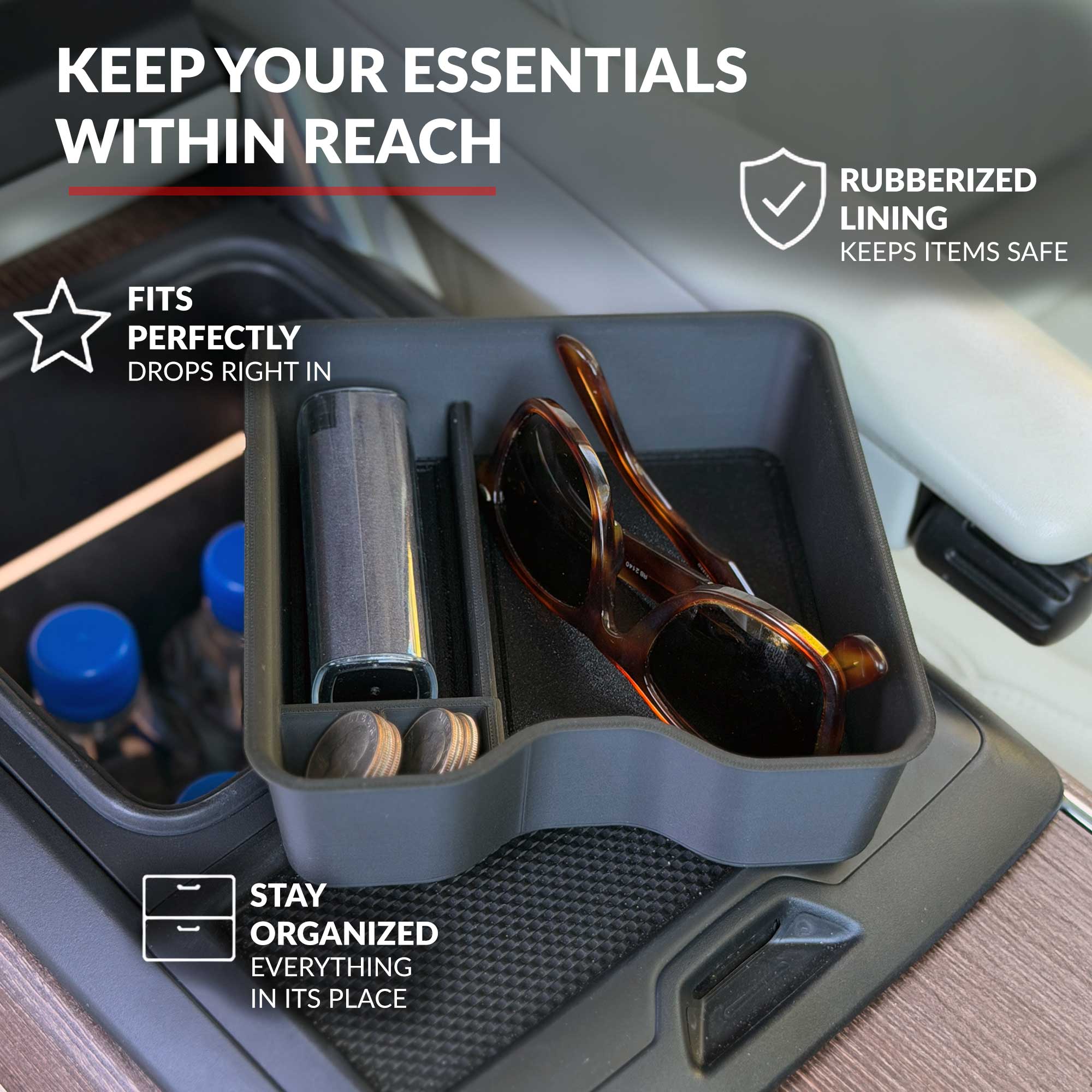 Range Rover Armrest Organizer Tray